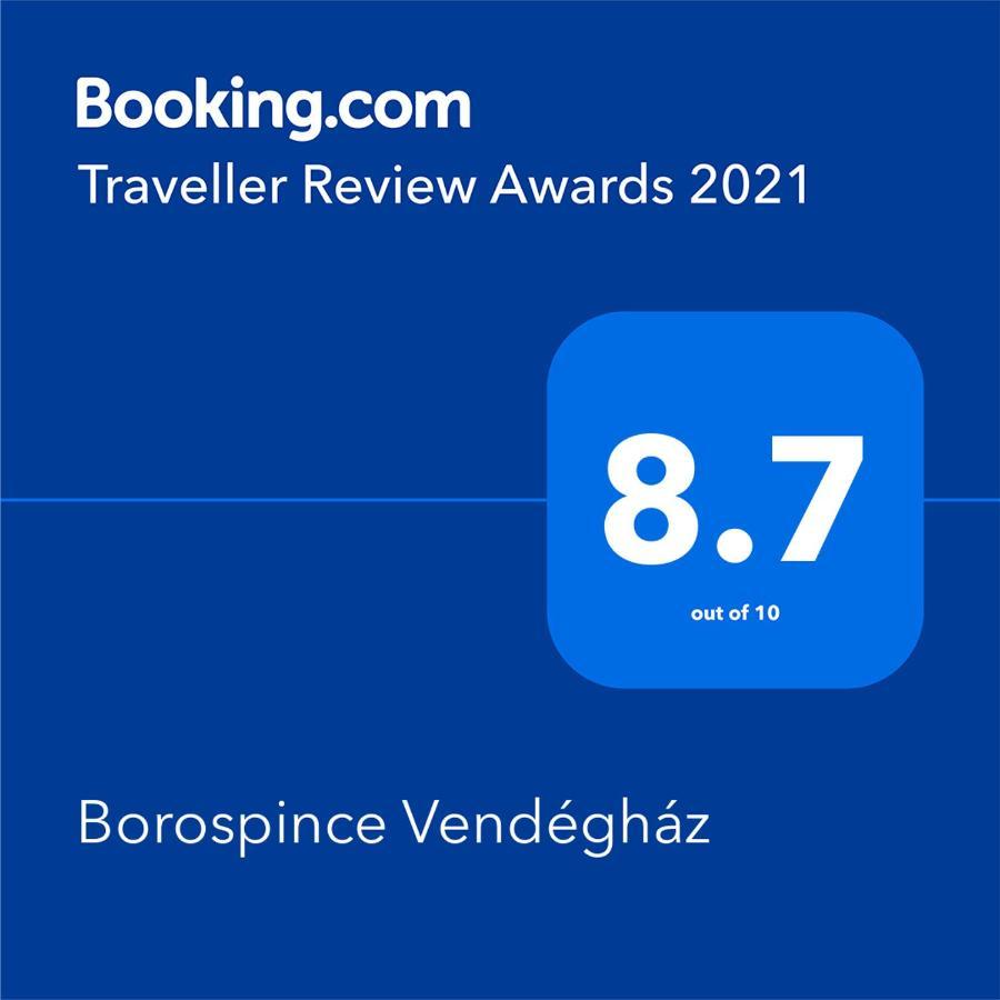 Borospince Vendeghaz Villa Pécsely Exterior foto