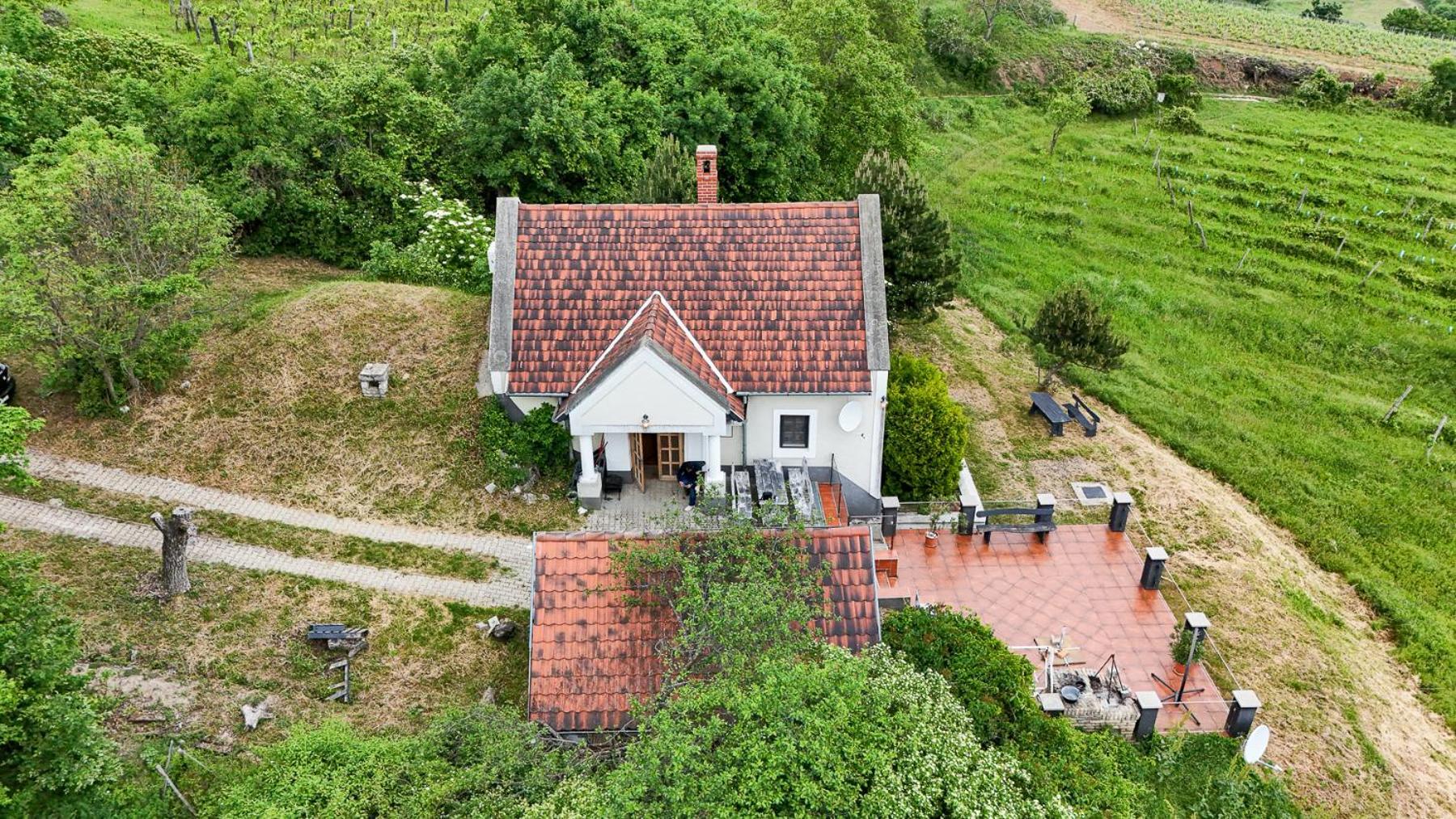 Borospince Vendeghaz Villa Pécsely Exterior foto