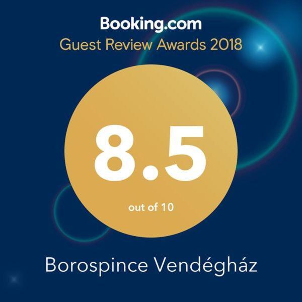 Borospince Vendeghaz Villa Pécsely Exterior foto